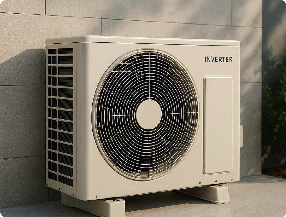 Equipo exterior inverter de aire acondicionado